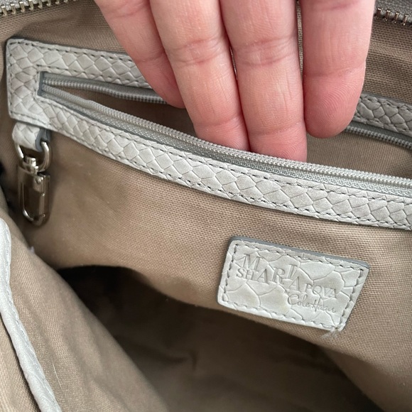 Cole Haan by Maria Sharapova Leather Handbag (with crossbody strap) - Picture 10 of 12